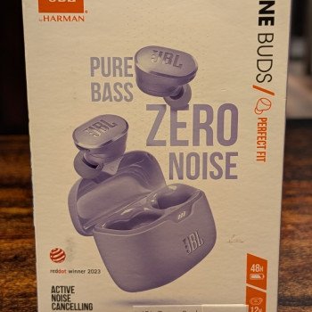 Kõrvaklapid JBL Tune Buds, karp, laadija