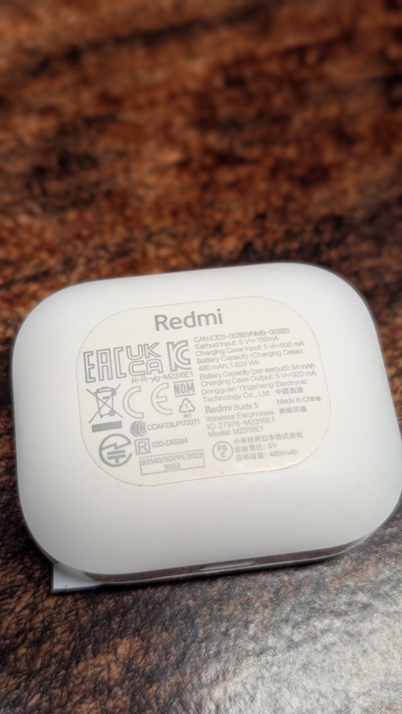 Kõrvaklapid Redmi Buds 5