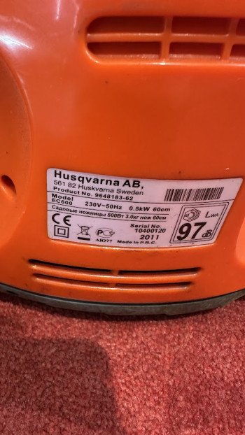 Elektriline Hekipügar 60 cm, Flymo EasiCut 600XT (Husgvarna AB).