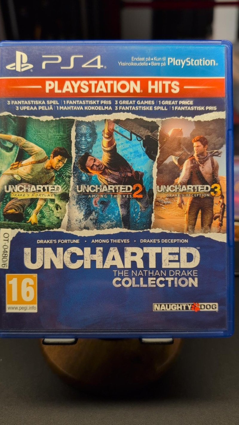 PS4 mäng Uncharted