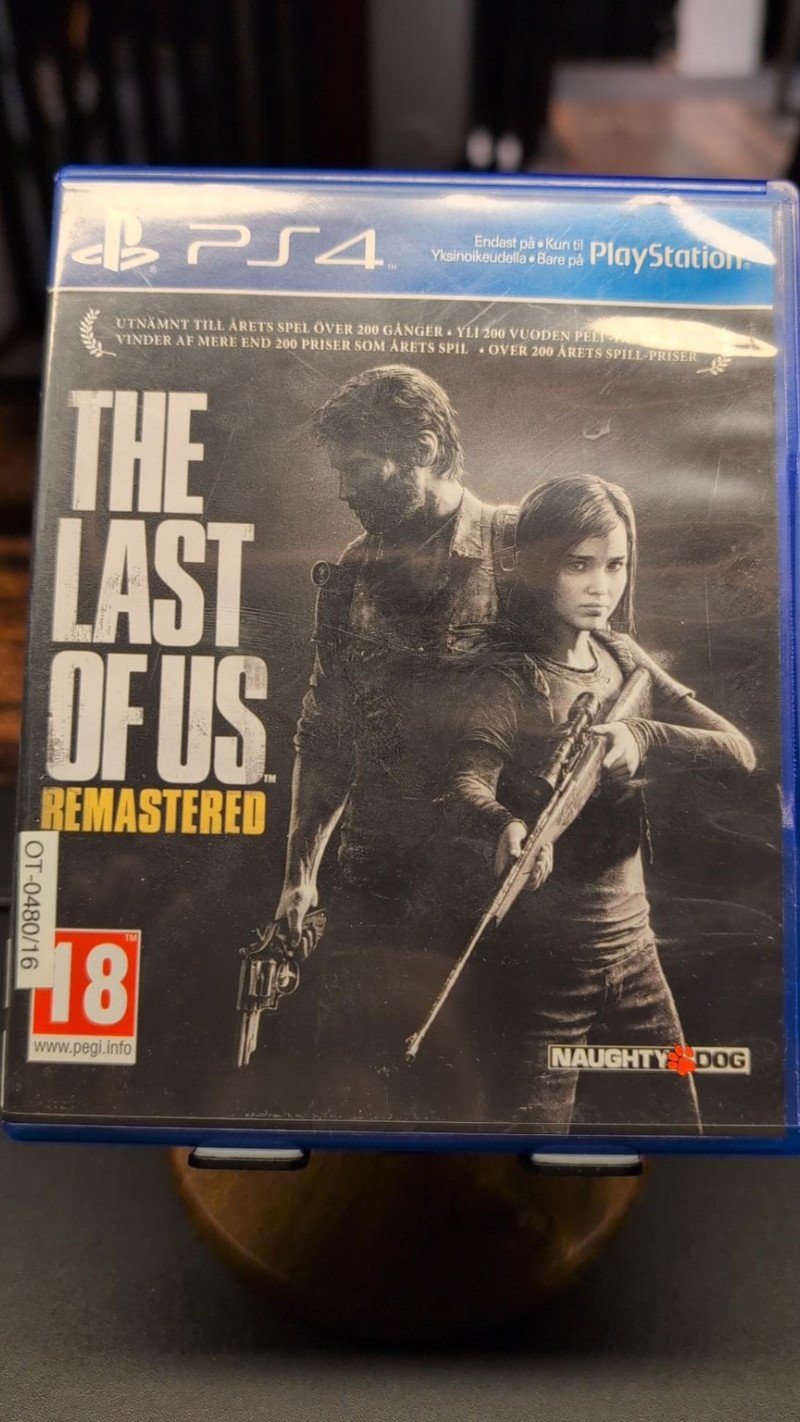 PS4 mäng The Last of us remastered