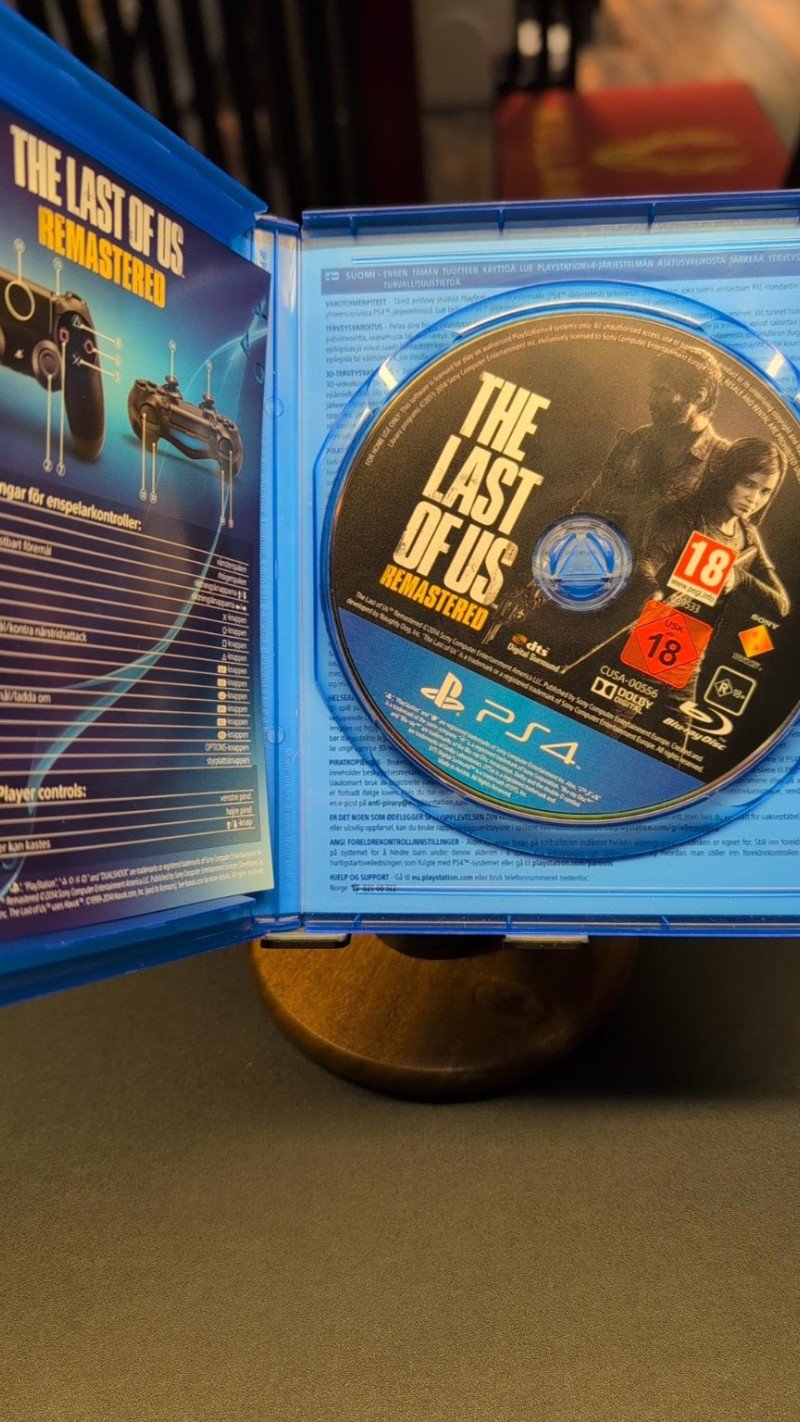 PS4 mäng The Last of us remastered