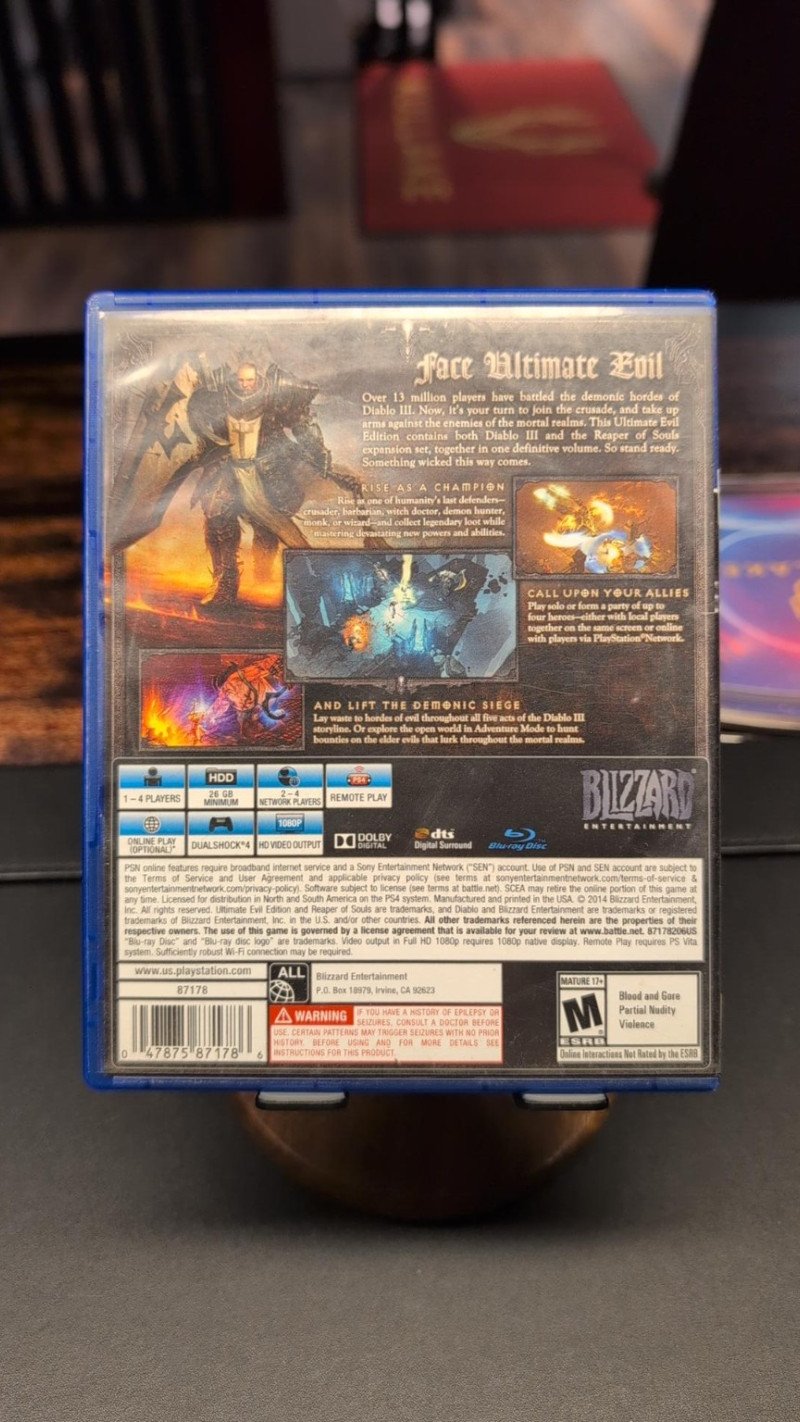 PS4 mäng Diablo