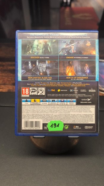 PS4 mäng Rise of Tomb Raider
