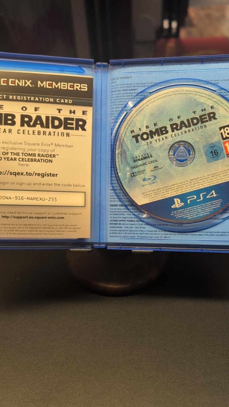 PS4 mäng Rise of Tomb Raider