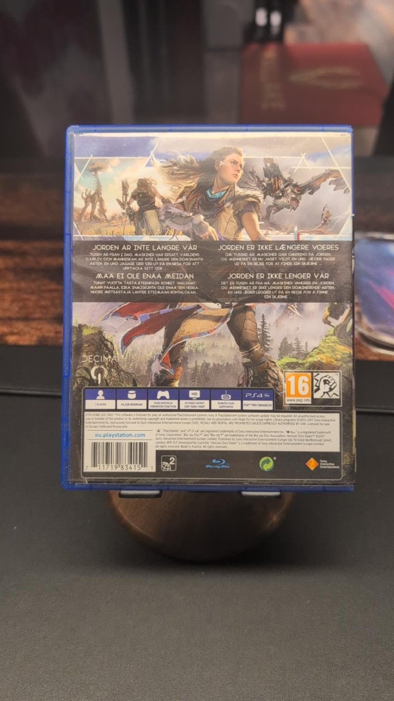 PS4 mäng Horizon Zero Dawn