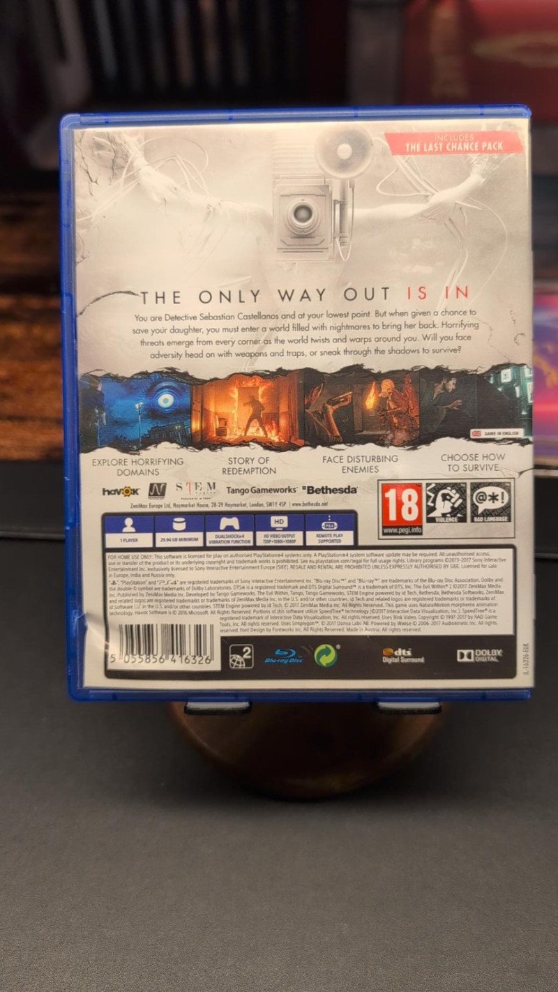 PS4 mäng Evil Within 2