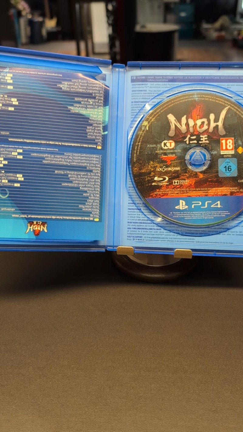 PS4 mäng Nioh